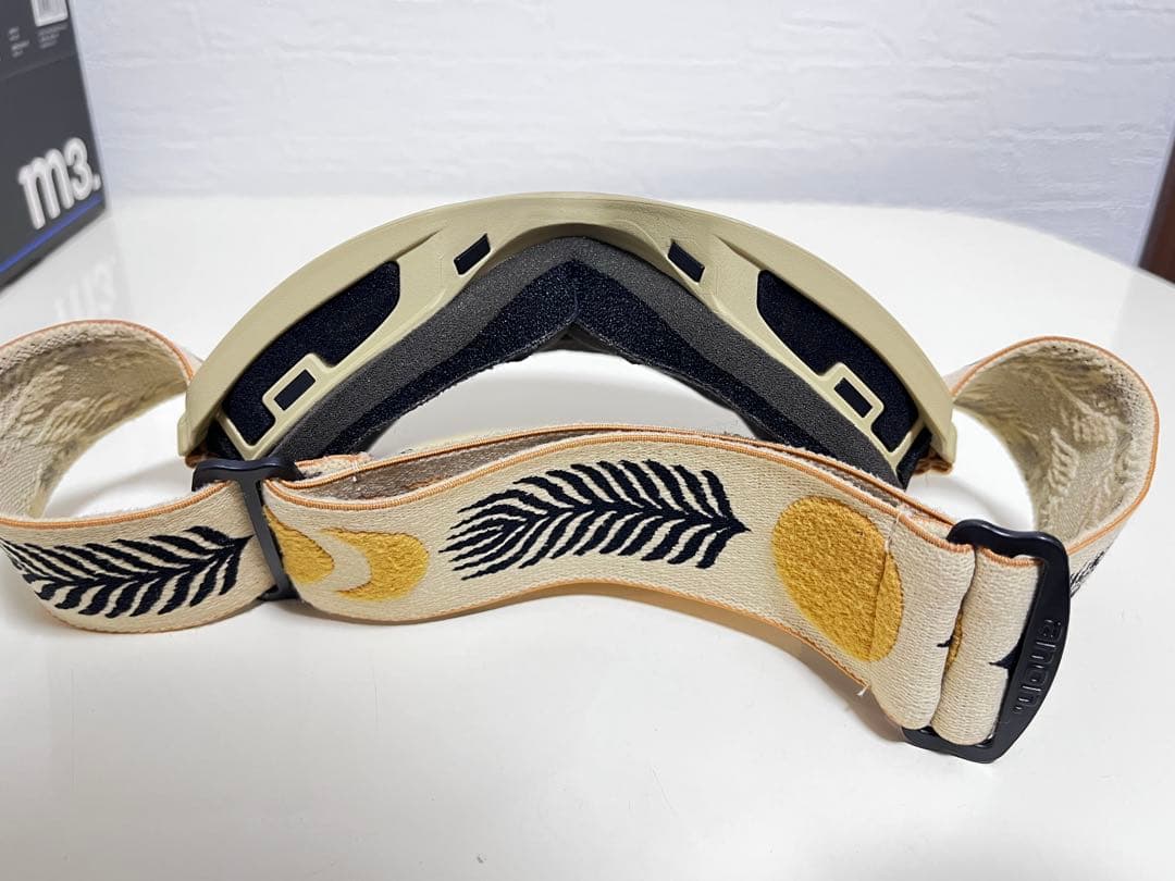 anon M3 ゴーグル オレンジ パープルレンズ