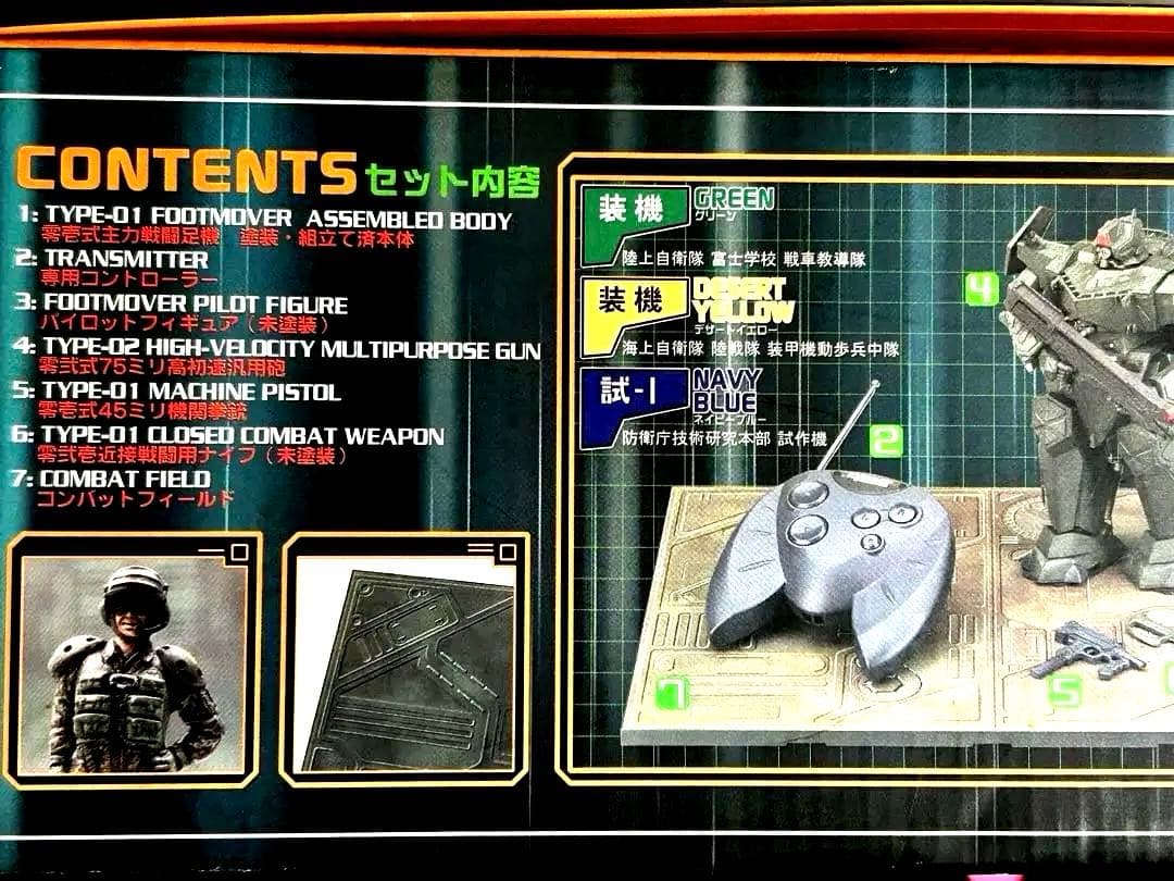 GUNWALKER 二足歩行型　R/C モデル　京商　kyosho 宮武一貴