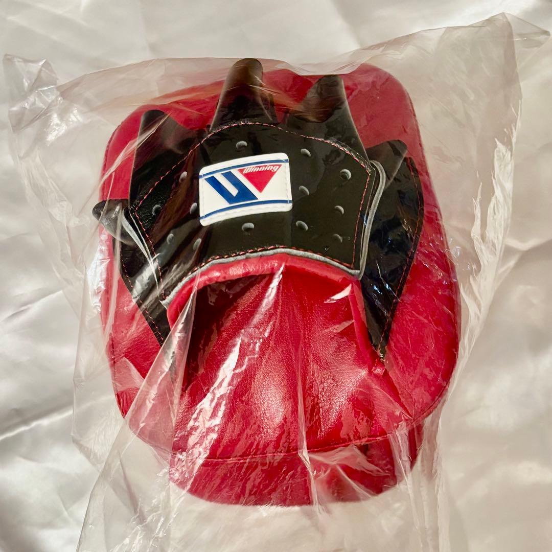 Winning パンチングミット 赤黒