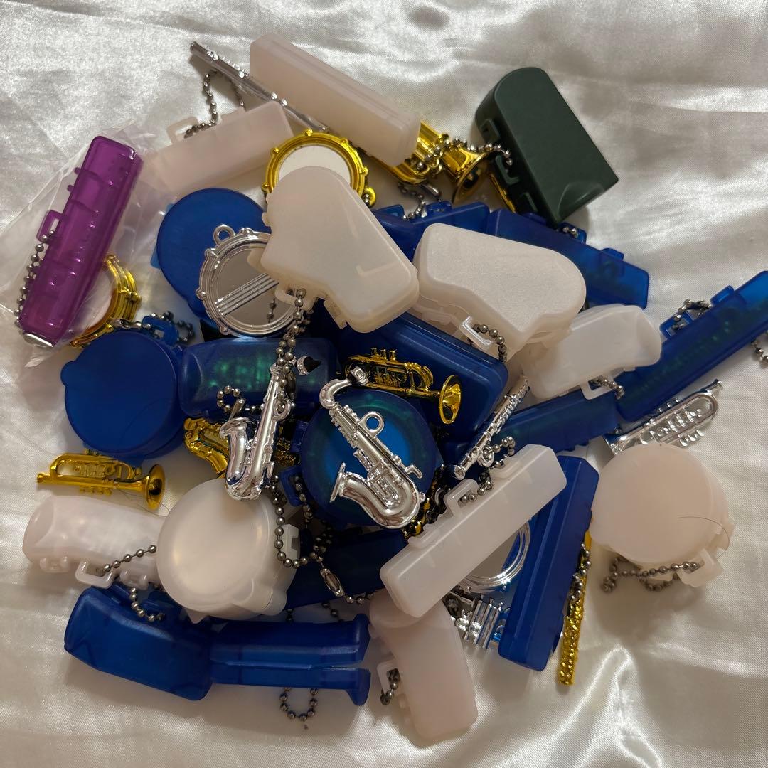 キラメッキ楽器キーホルダーガチャ沢山