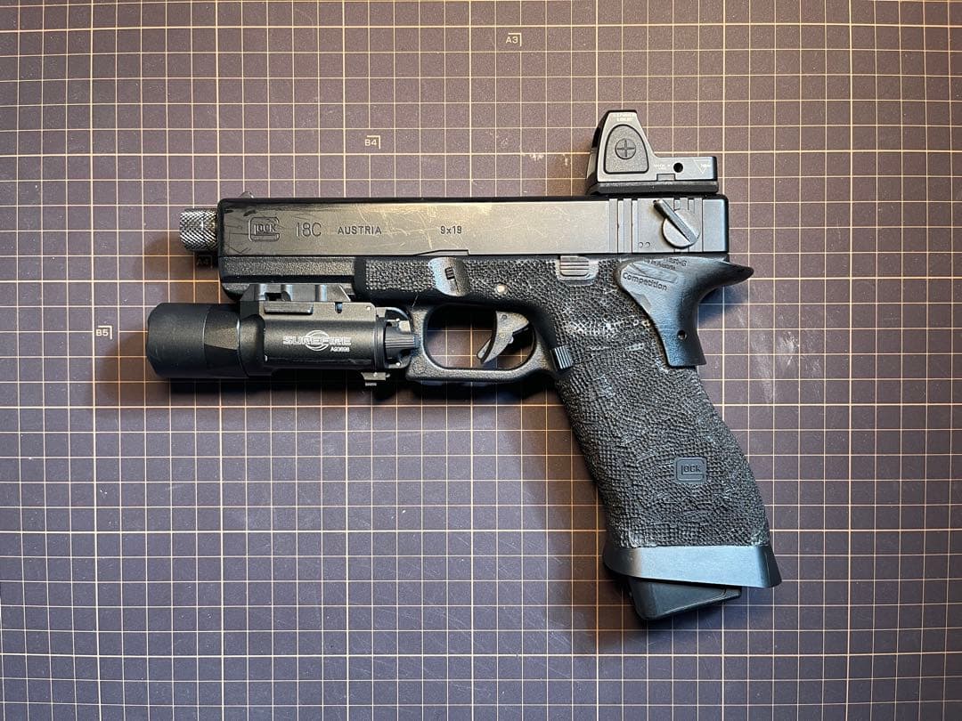 NEOXフルコンプリート電動ハンドガン　GLOCK 18C カスタム
