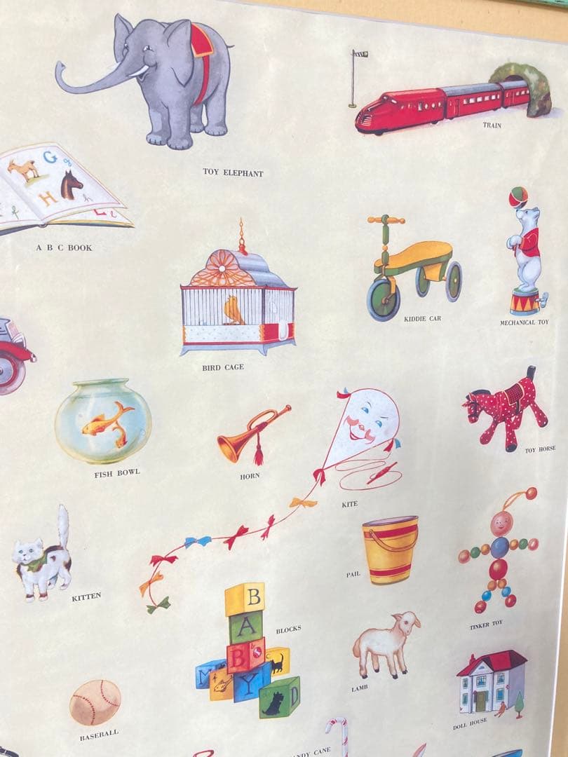 レトロなポスター【額装済】