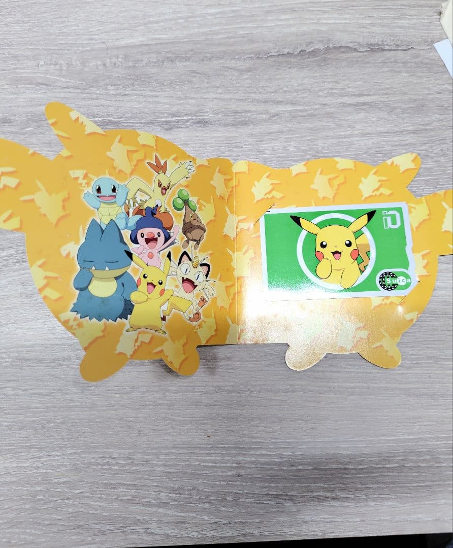 ピカチュウ Suicaカードとパスケースセット