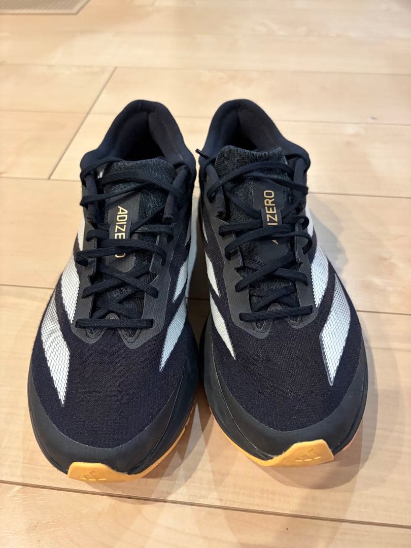 Adizero SL2 26.5 ランニングシューズ ブラック/ホワイト