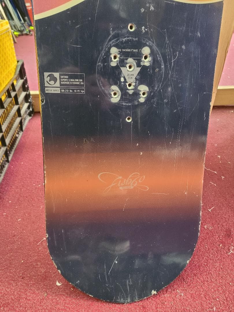 スノーボード 160 BURTON FISH 3D