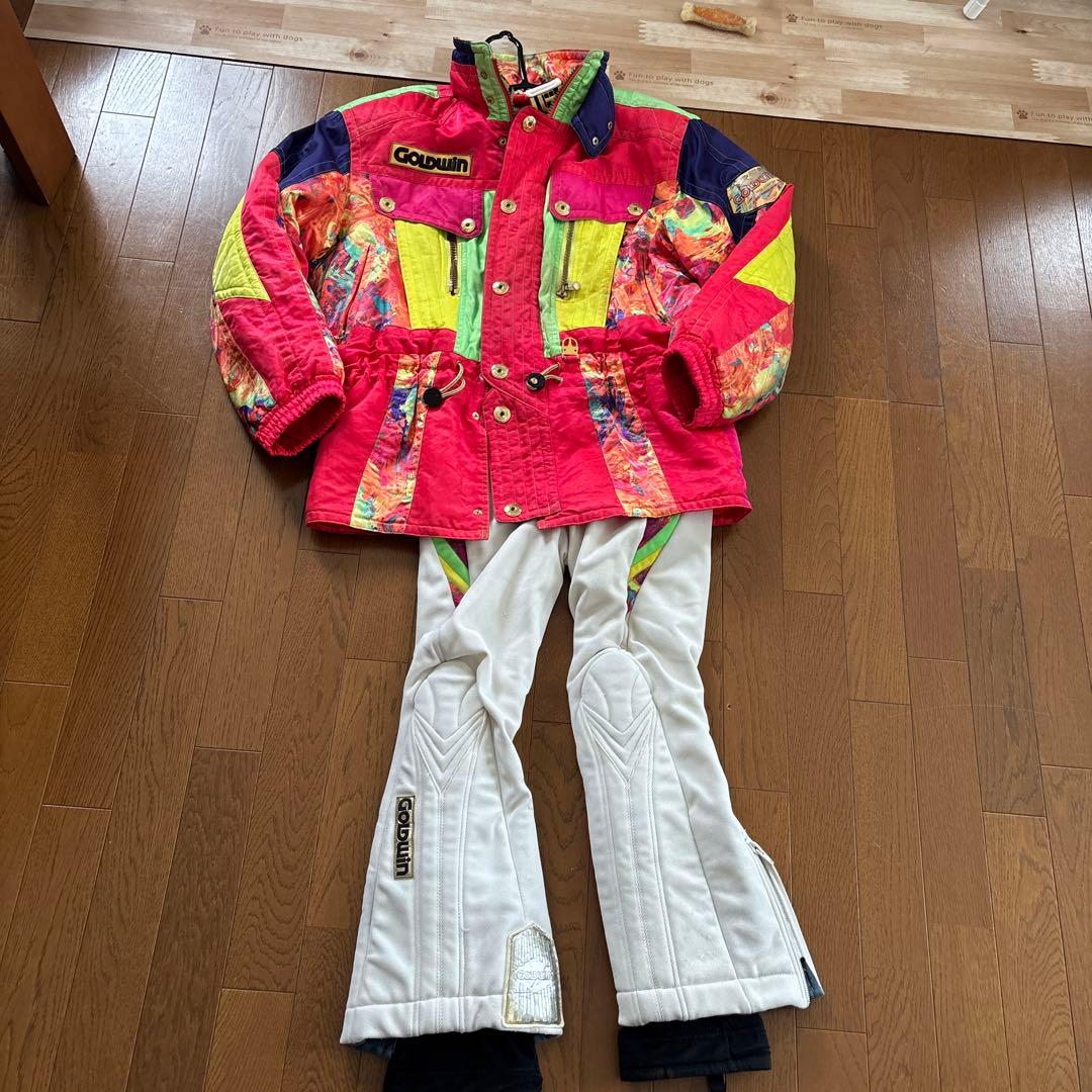 Goldwin スキーウェア カラフル上下