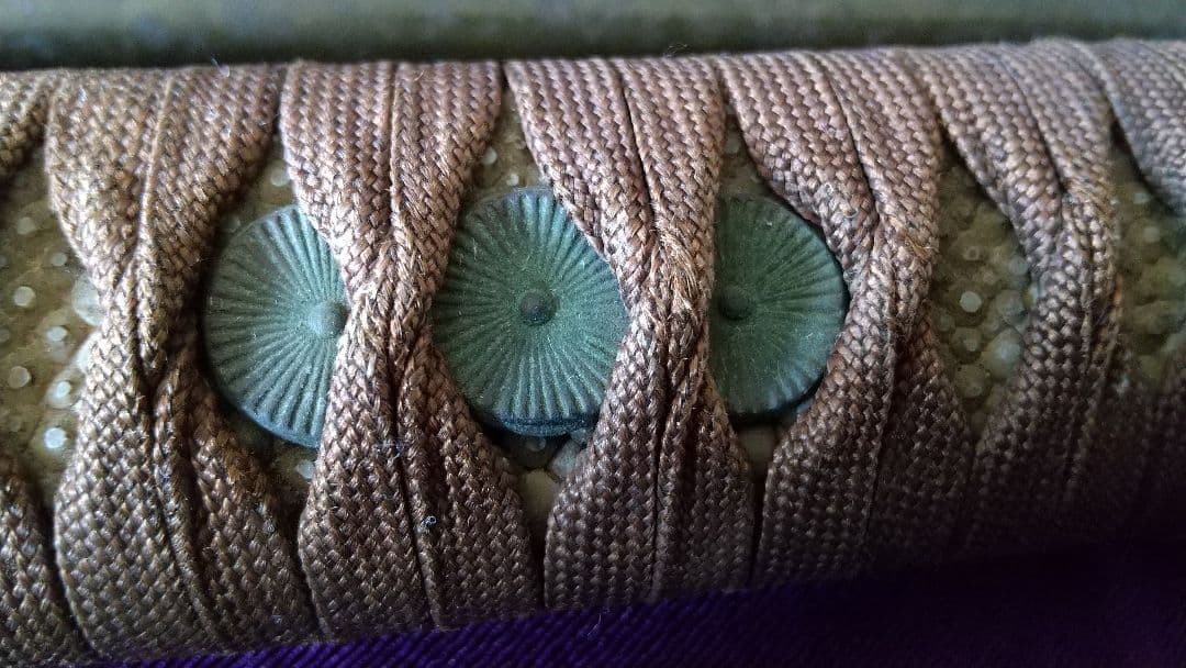 旧日本陸軍・菊紋入り軍刀拵え