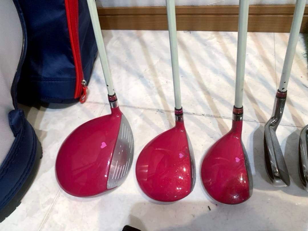 レディースゴルフクラブ セット　ワークスゴルフ　Bisser 可愛く優しい