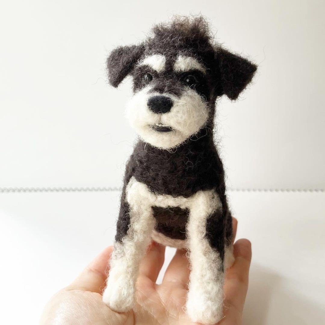 シュナウザー　オーダー　マスコット