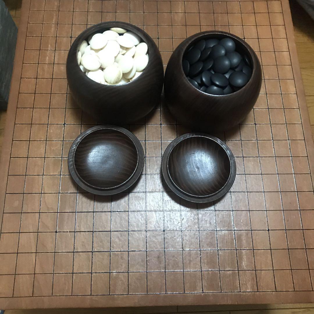 囲碁セット ハマグリ 那智の石