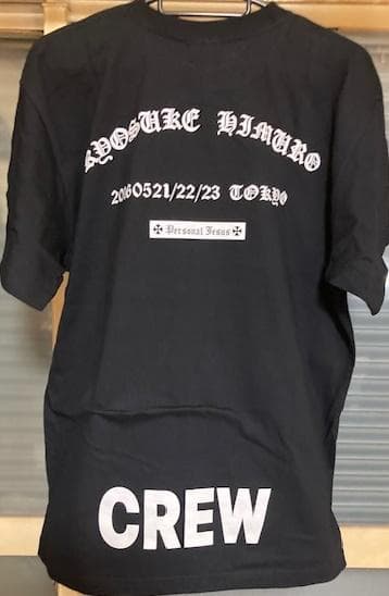 氷室京介 LASTGIGS! 東京ファイナル PJLGロゴ! CREWTシャツ!