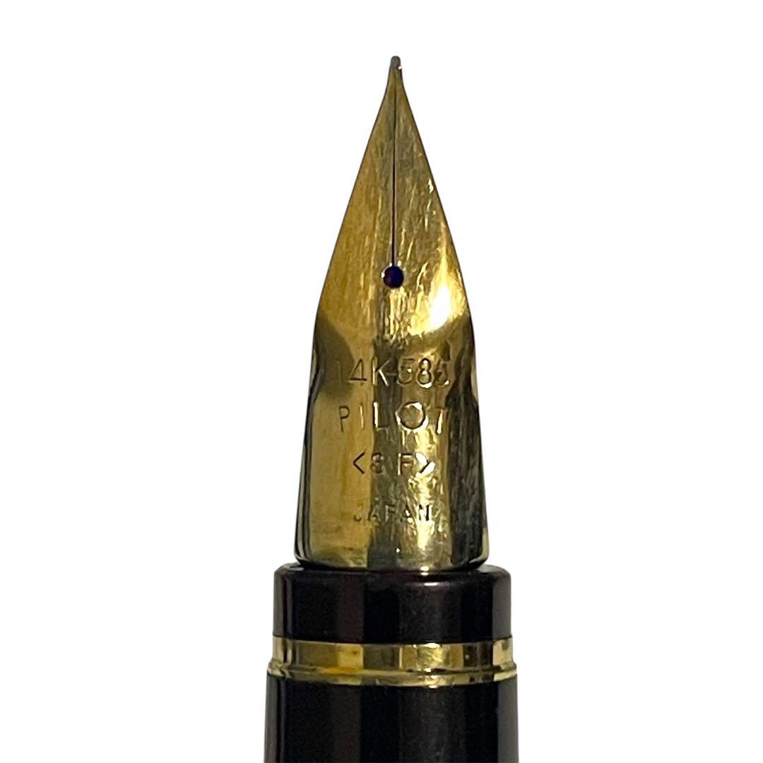 パイロット エラボー（ELABO） 万年筆 金色装飾 14K