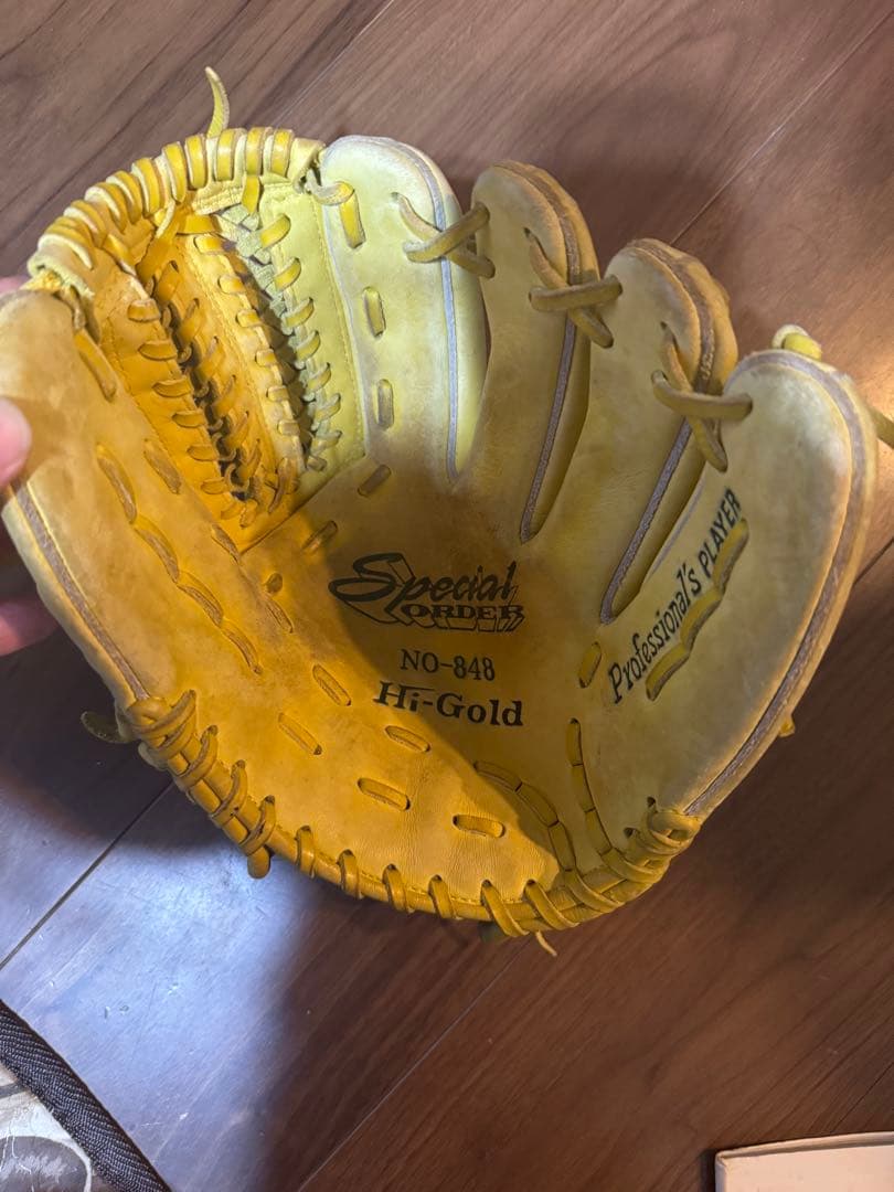 Hi-Gold Natural-Flex No.848 軟式野球グローブ
