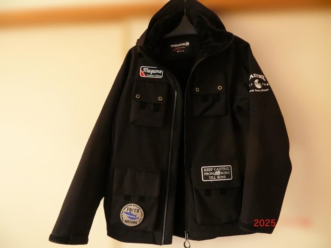 mazume新品未使用 極暖フィッシングジャケット3 L ブラック