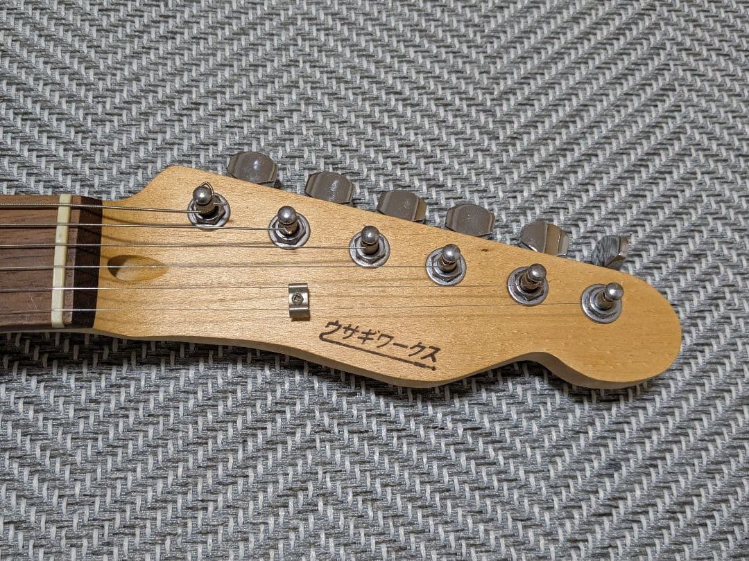 Telecaster type guitar 一部ハカランダ使用 超軽量