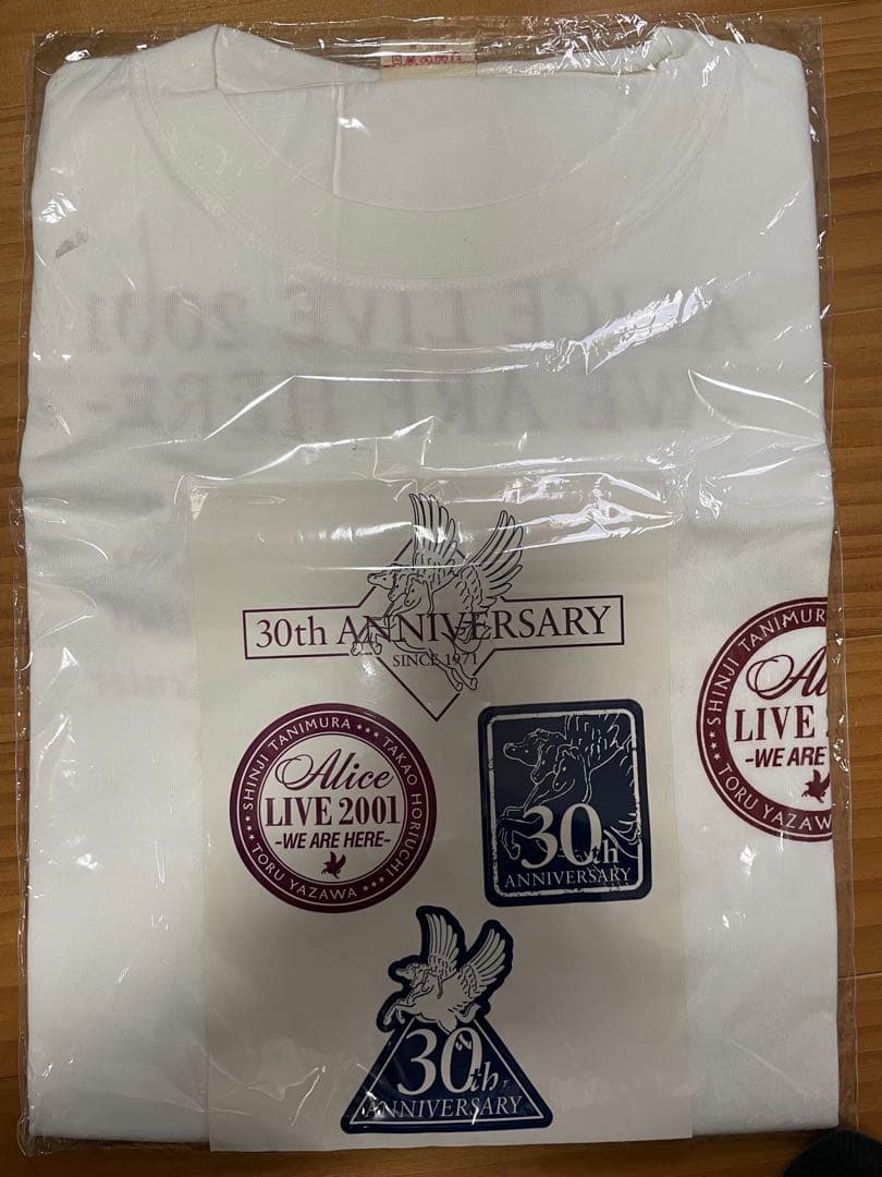 Alice ライブTシャツ　谷村新司　アリス　堀内孝雄
