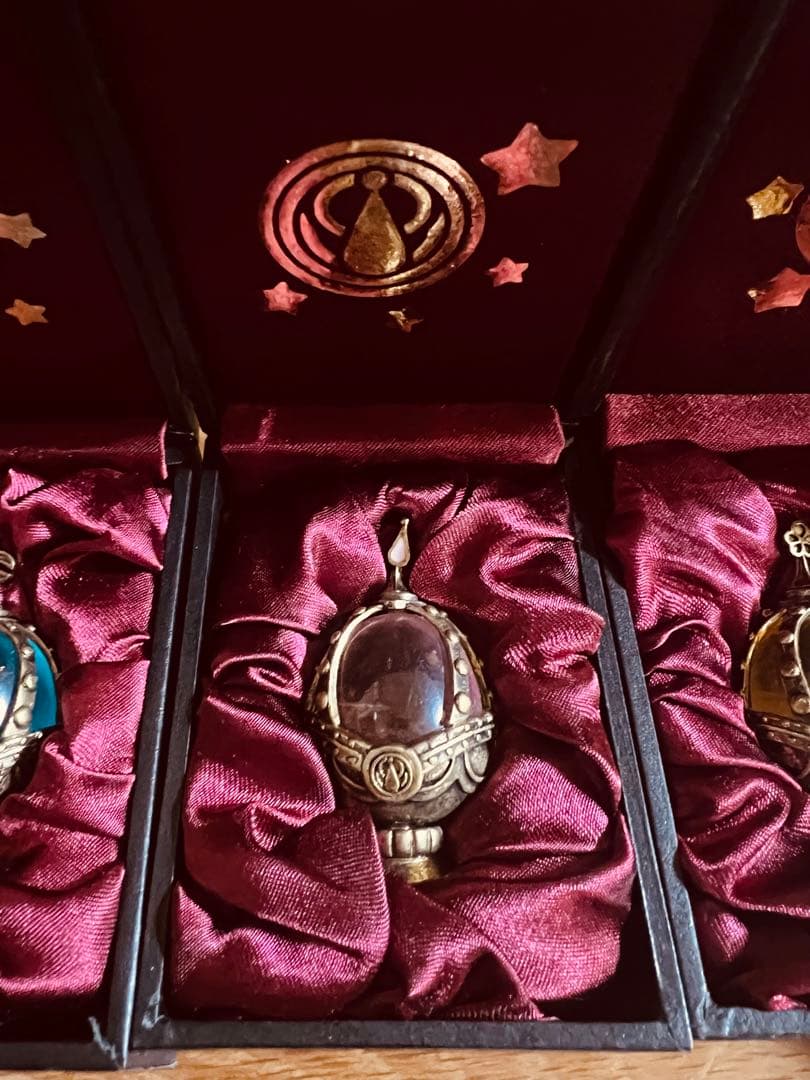 魔法少女まどか⭐︎マギカソウルジェム　真鍮ムービック製公式レプリカ　5個セット