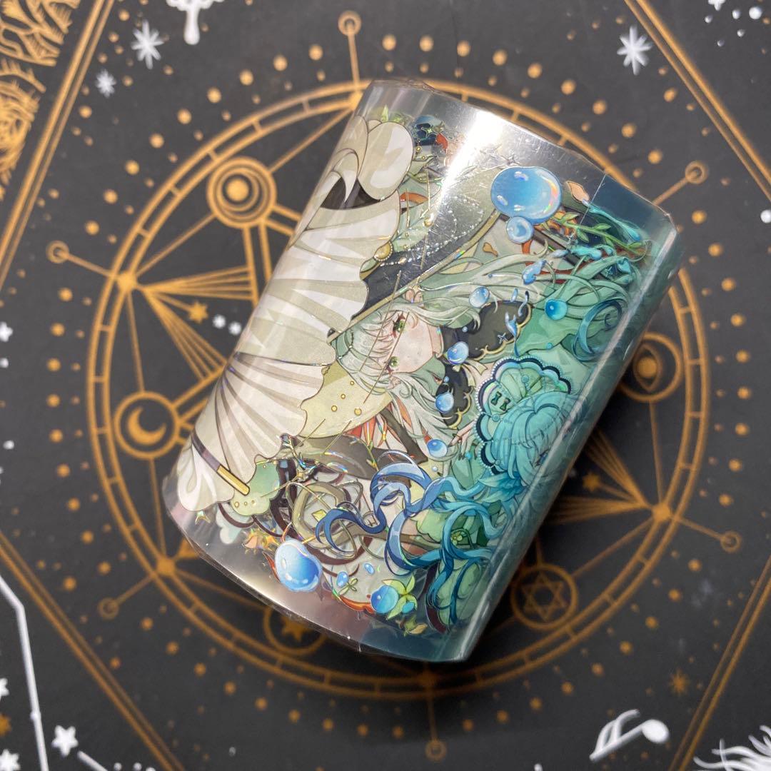 【U】海外　10m巻　貝殻光マスキングテープ　人物系　女の子