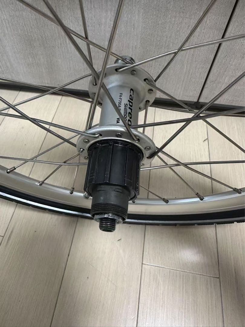 BIRDY リアホイールSHIMANO CAPREO FH F700A ハブ