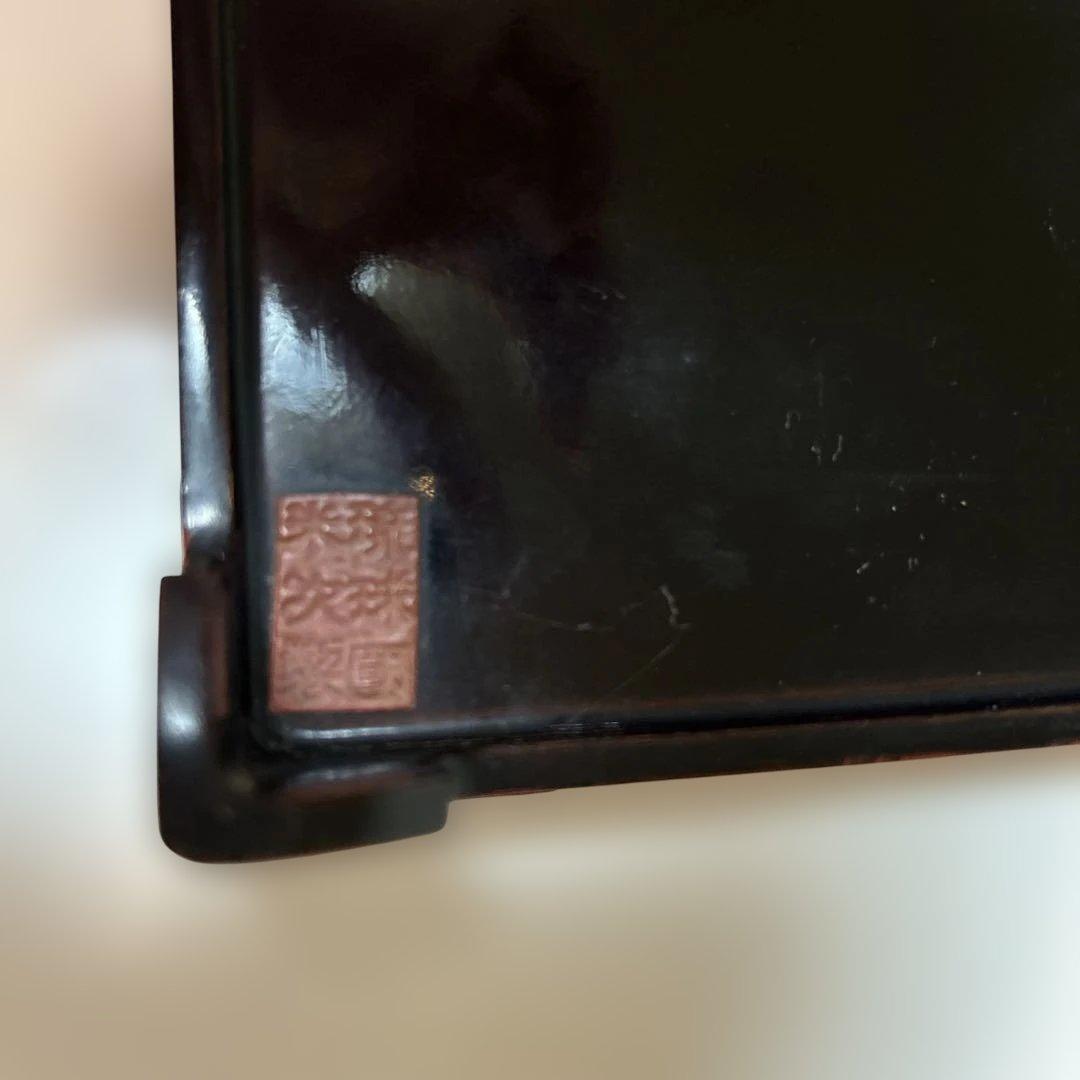 琉球國米次製　アンティーク箱　レア