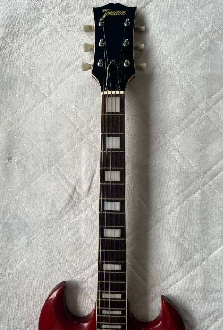 Tomson エレキギターSGタイプ　レッド