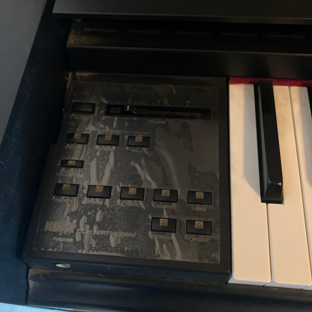 KORGブラック電子ピアノ 88鍵 3ペダル・椅子付き