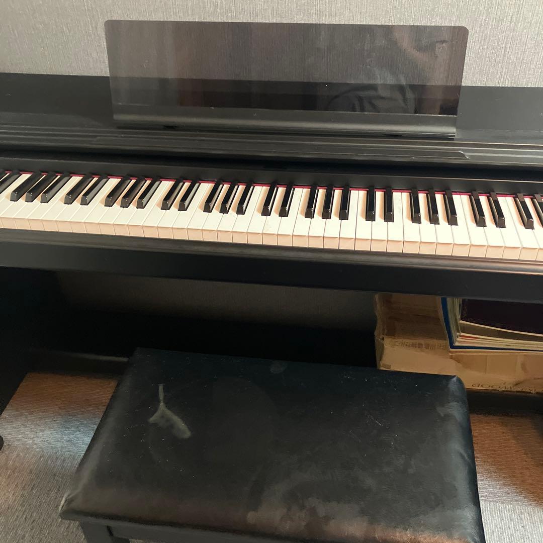 KORGブラック電子ピアノ 88鍵 3ペダル・椅子付き