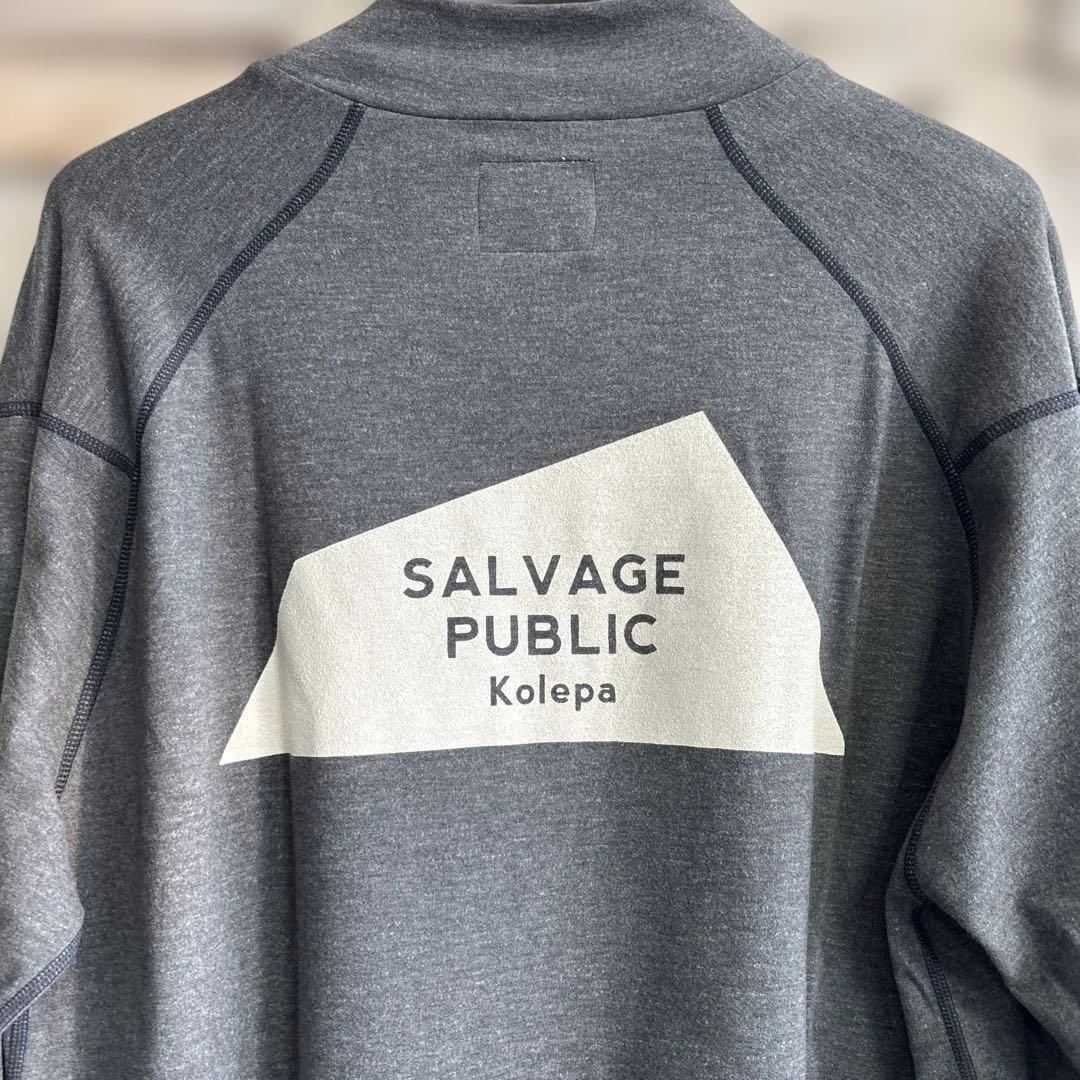 サルベージパブリックコレパ　モックネックシャツ　サイズL 新品未使用