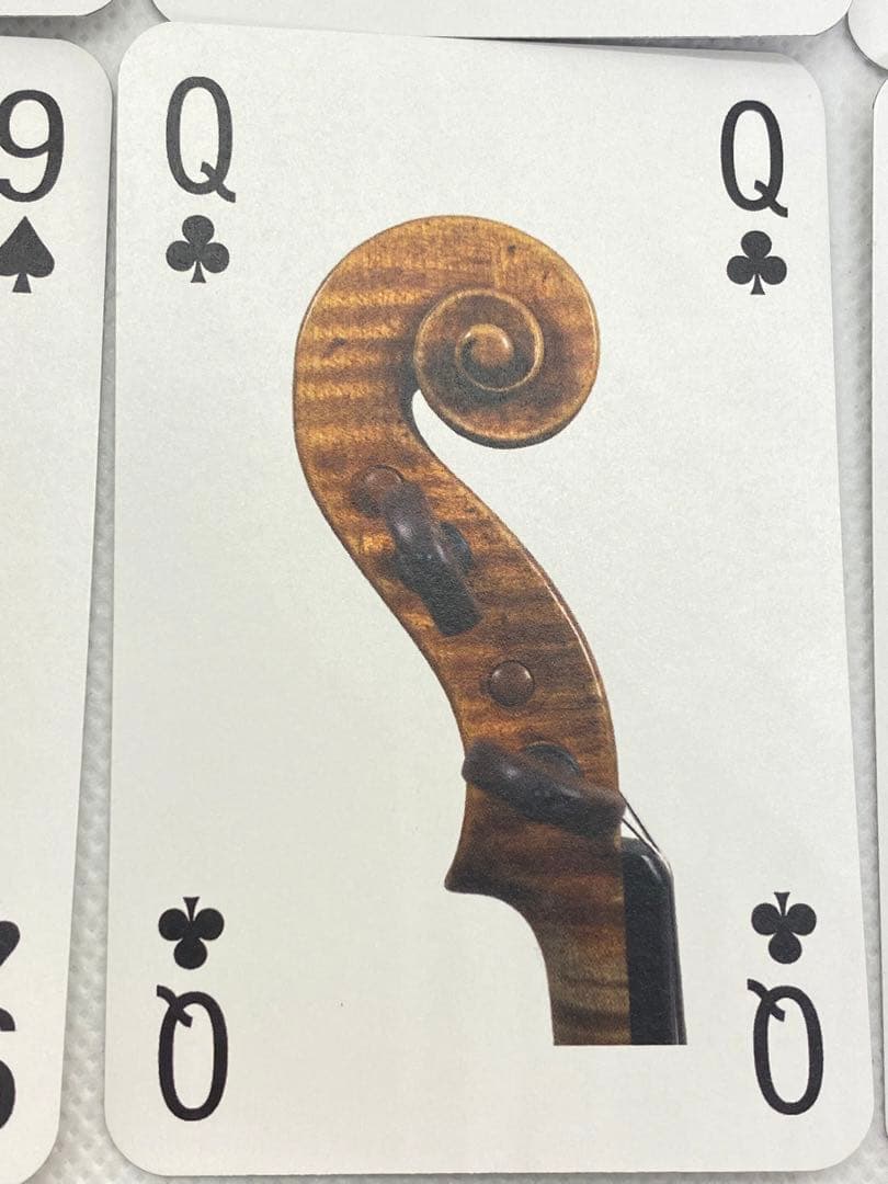 激レア　貴重　モンドムジカ　記念品　トランプ　非売品　バイオリン名作　匿名配送