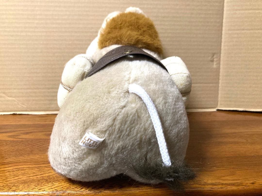 80年代 ビンテージ リトルハウス ロバ COFFEE BEAN ぬいぐるみ