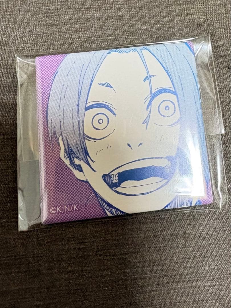 ブルーロック 御影玲王 スクエア缶バッジ