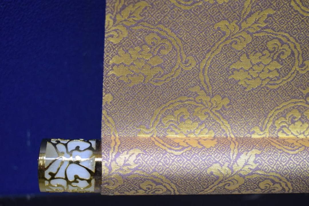 真作/西国三十三所霊場集印肉筆/西国三十三ヶ所/観音像図/布袋屋掛軸HJ-602