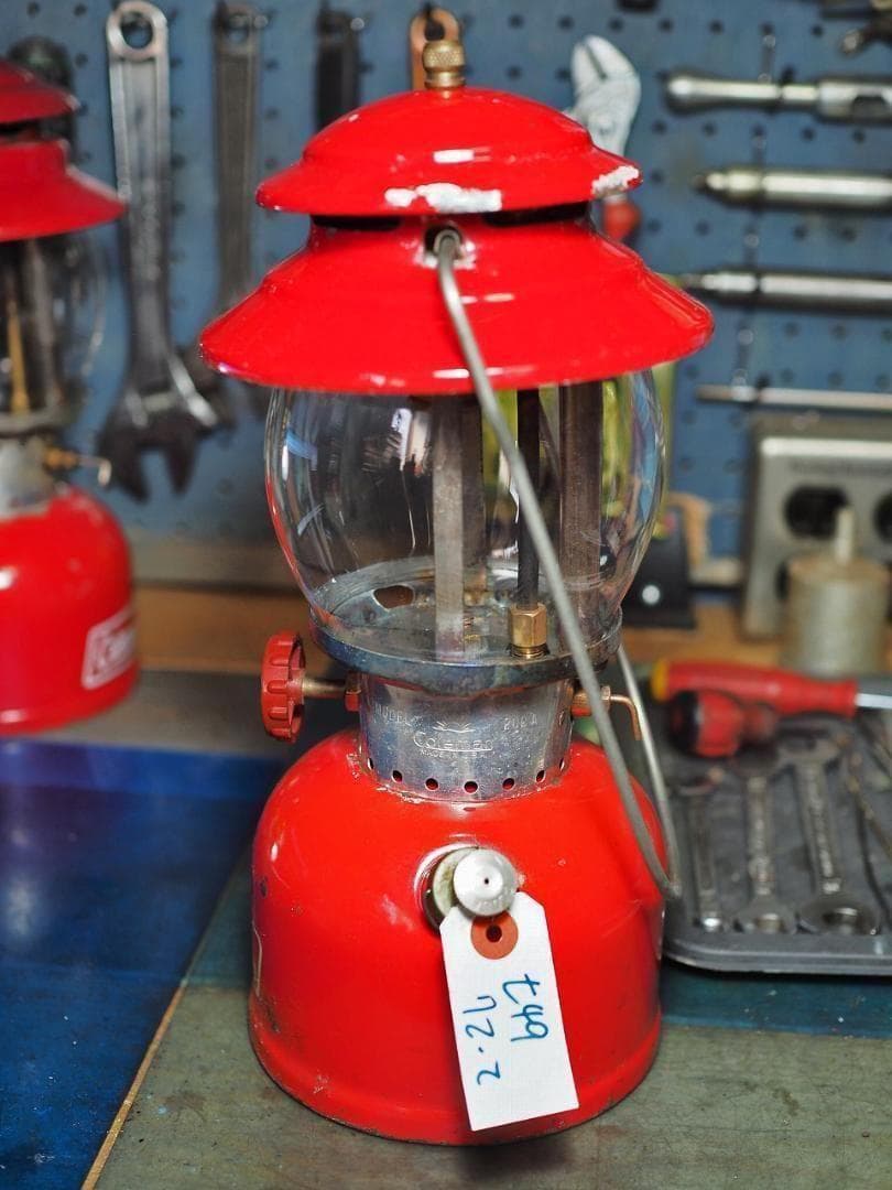 特価1972年2月 コールマン 200A ランタン (ホワイトボーダー) t49