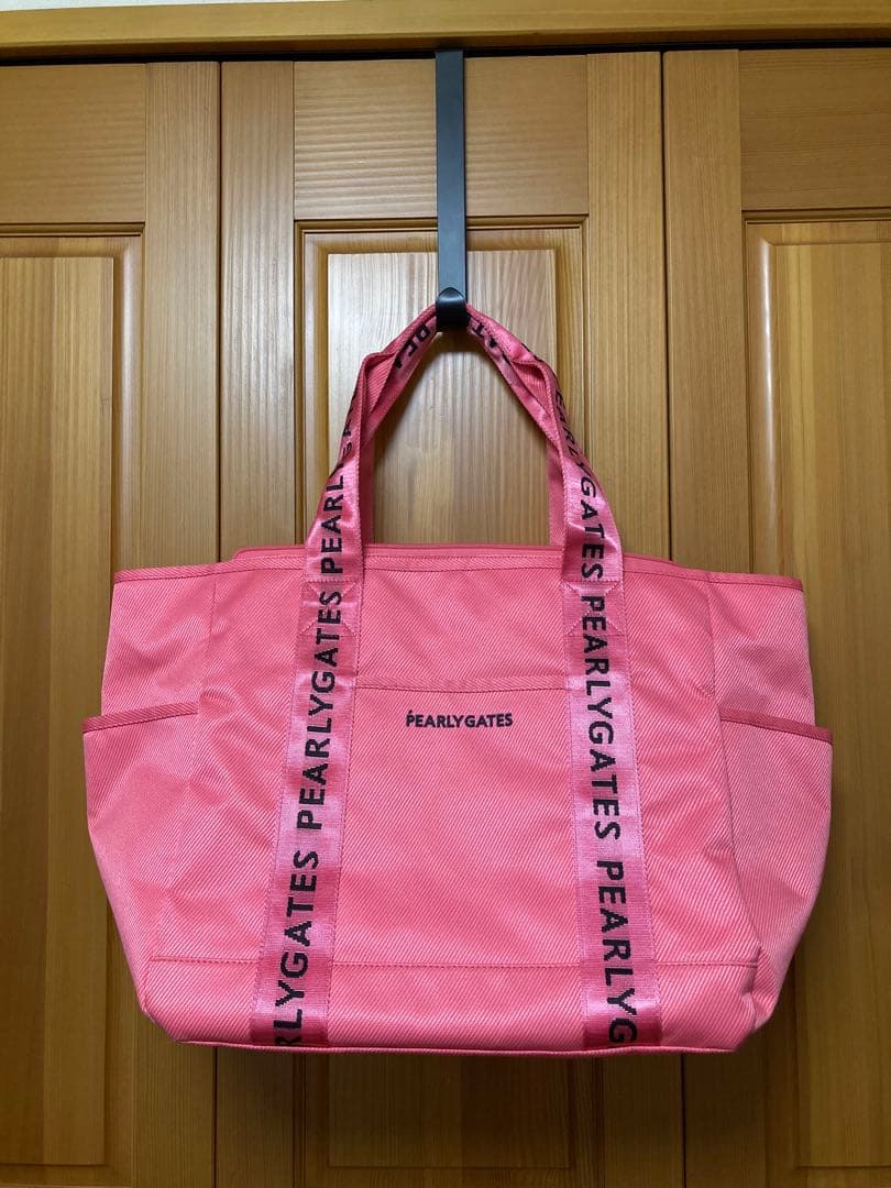 パーリーゲイツ 定番ロッカーバック ピンク