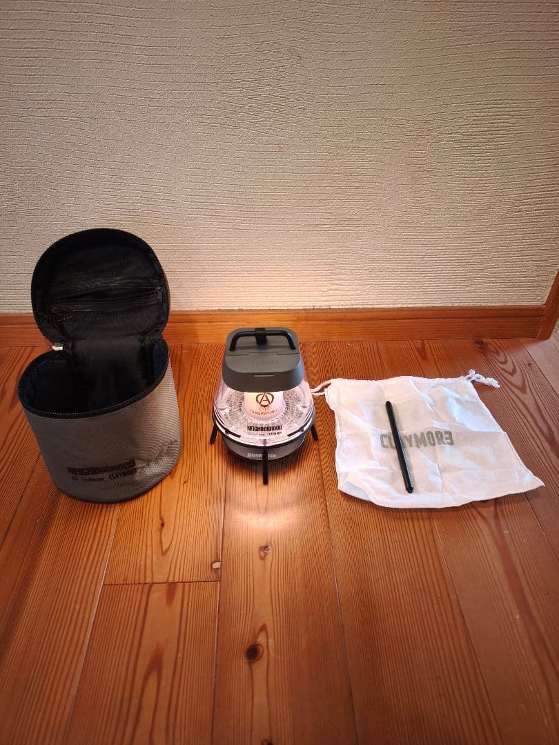 ネイバーフッド　CLAYMORE“ATHENA LIGHT” 別注ライト