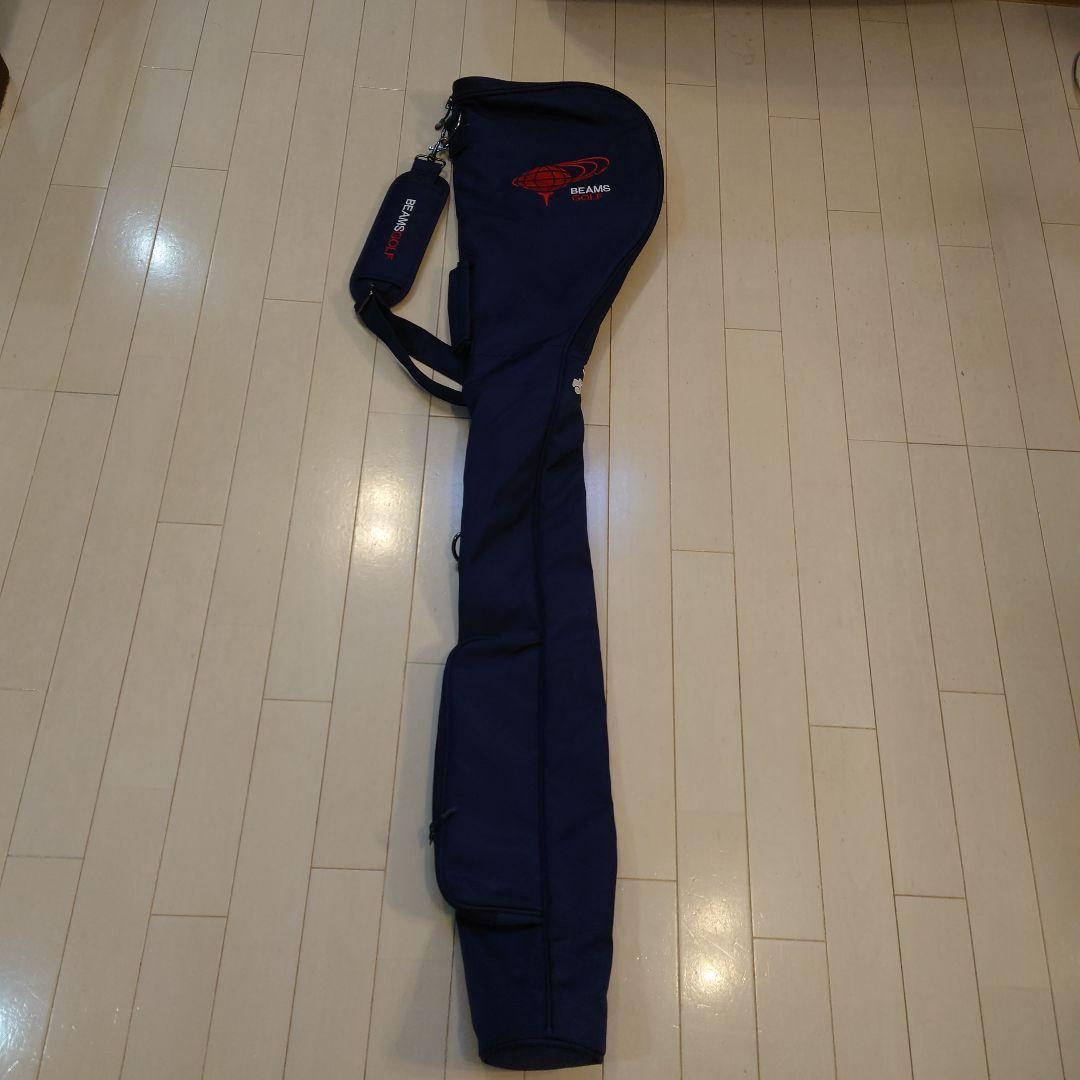 BEAMS GOLFネイビー キャディバッグ