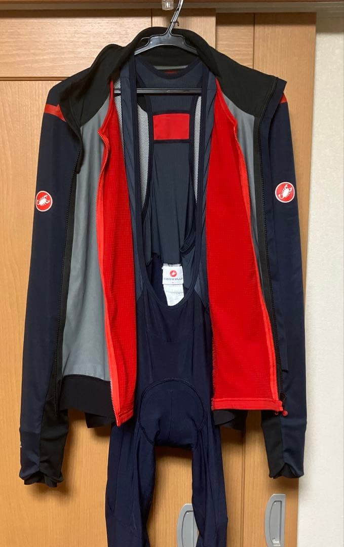 Castelli Rosso Corsa サイクルジャケット