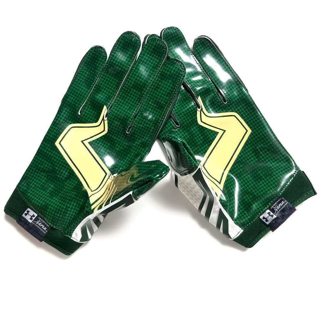 UA SWARM UCF BULLS アメフト グローブ 2XLサイズ【新品】