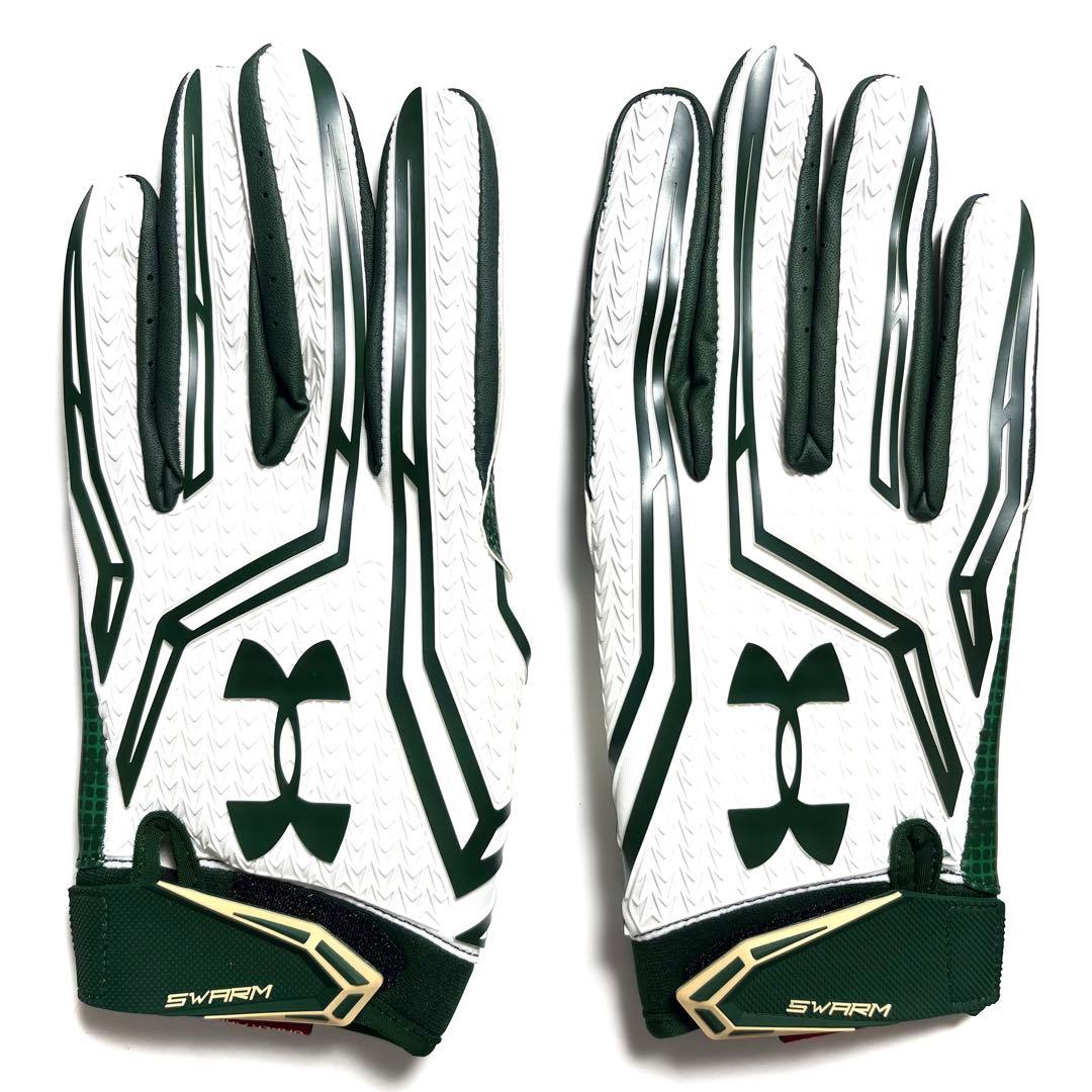 UA SWARM UCF BULLS アメフト グローブ 2XLサイズ【新品】
