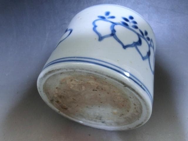 火入れ■染付蕪の図 古伊万里(江戸後期～明治期)香炉 火器 古美術時代物骨董品■