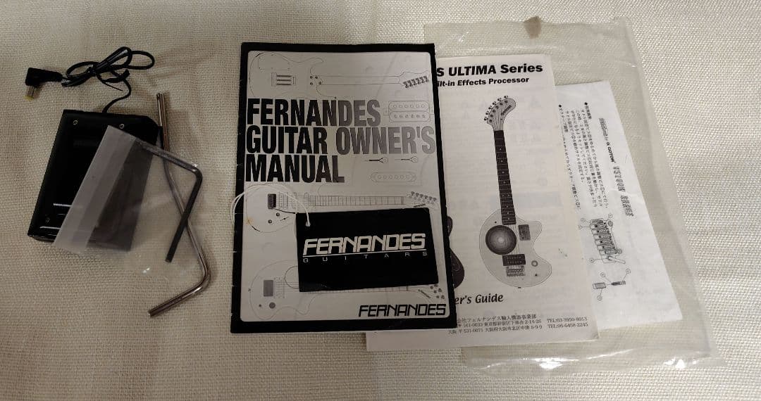 Fernandes ARS-ULT Ultimaエフェクター内蔵エレキギター