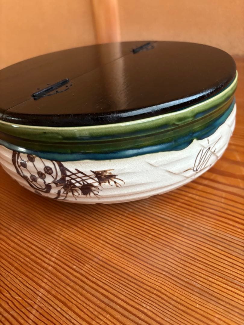 平水指　織部　ボール箱入