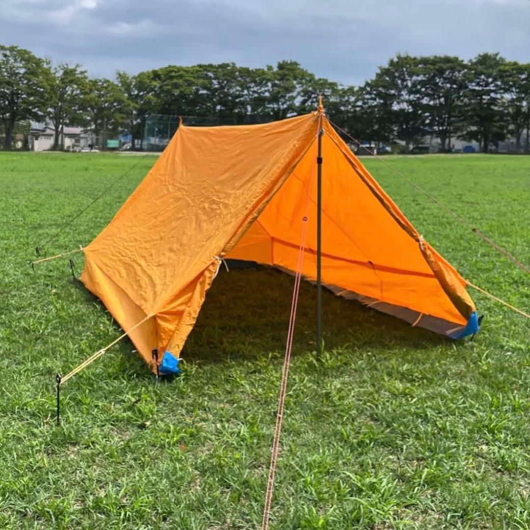 ビンテージ品◾️A型テント ビニロン素材 6人用 ビンテージテント アウトドア