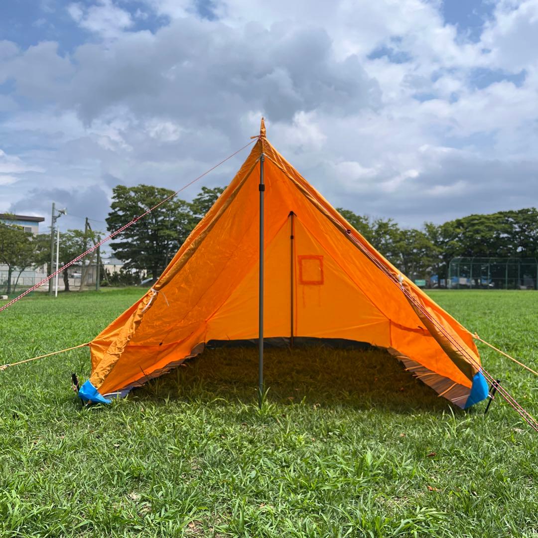 ビンテージ品◾️A型テント ビニロン素材 6人用 ビンテージテント アウトドア