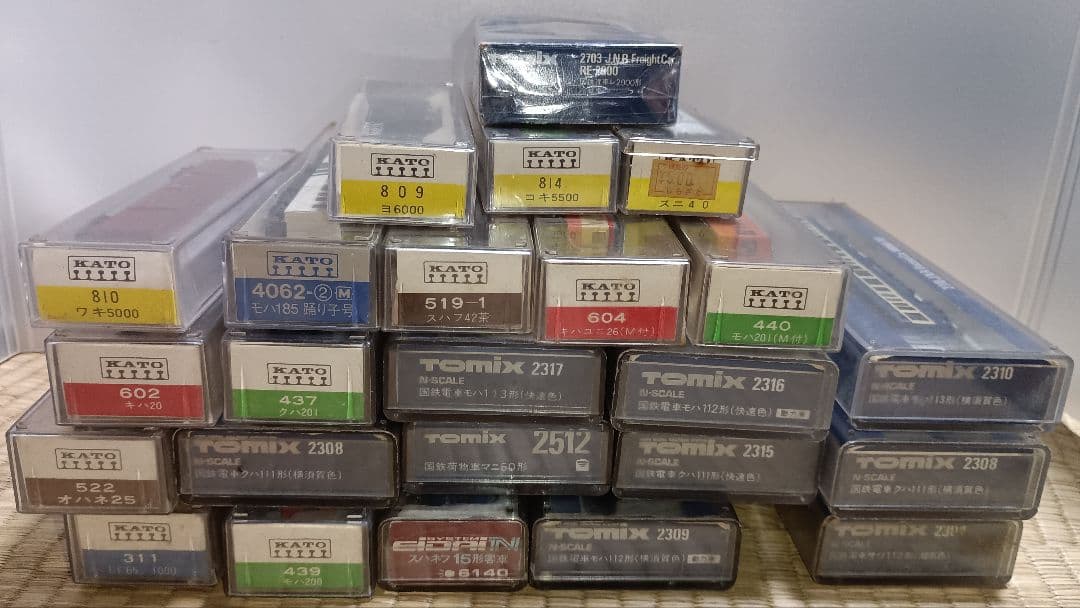 鉄道模型Nゲージまとめ売り　TOMIX KATO 永大　全24個