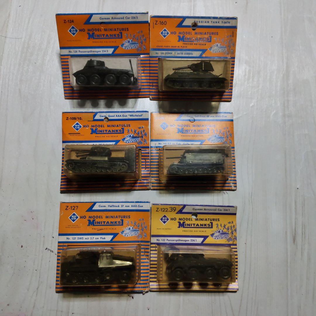 貴重！ミニタンクス HO ミリタリーミニチュア