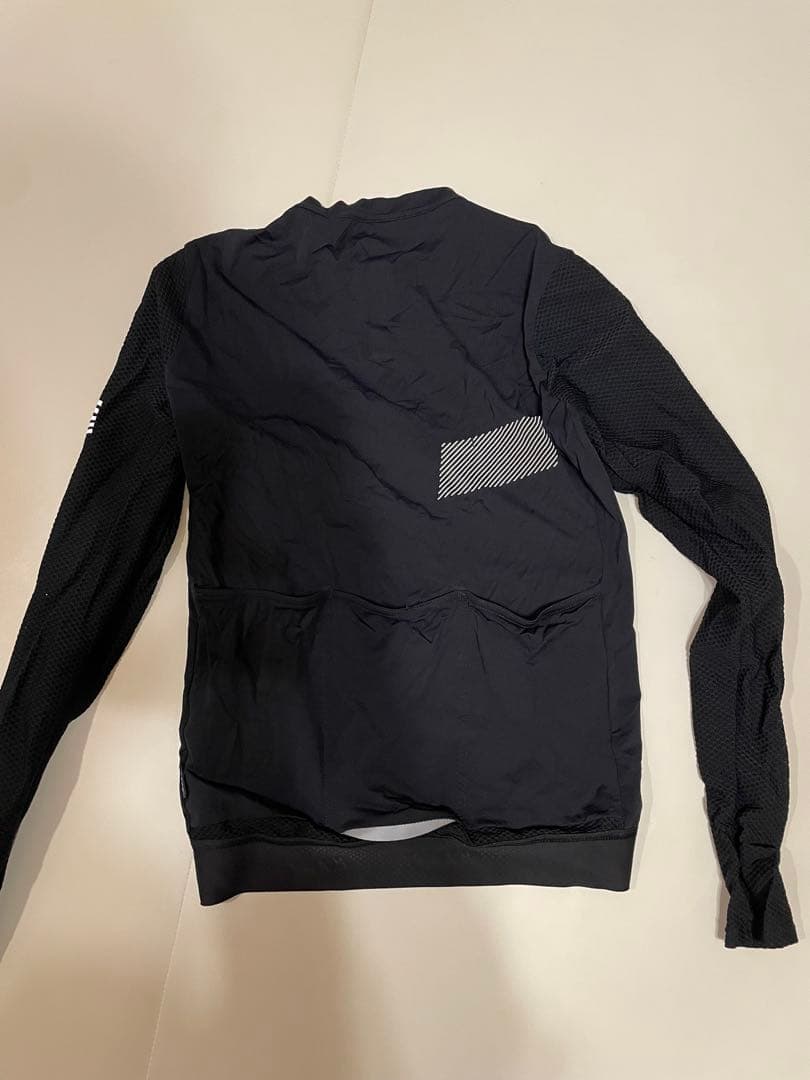  ブラック サイクルジャージ 長袖　XS