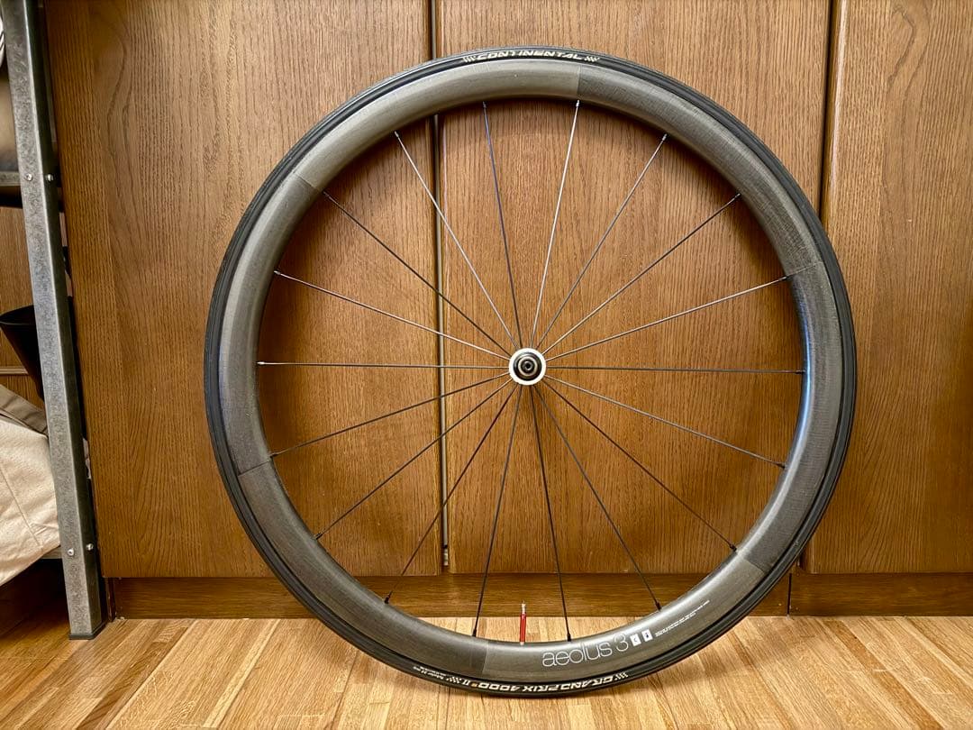 ボントレガー aeolus 3 チューブラーホイール リムブレーキ用前後セット