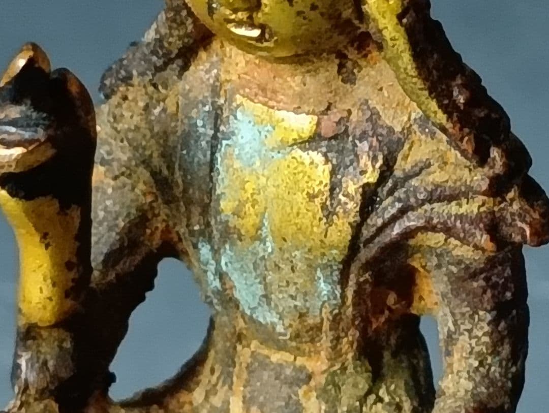 新羅金銅仏/桐箱入り