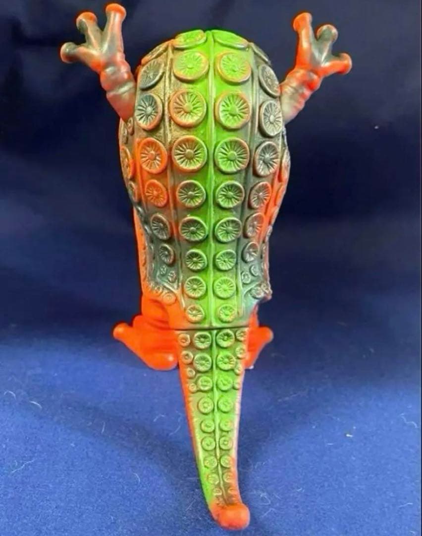 【昭和当時物】■ ブルマァク オイル怪獣 タッコング ソフビ / 帰マン怪獣